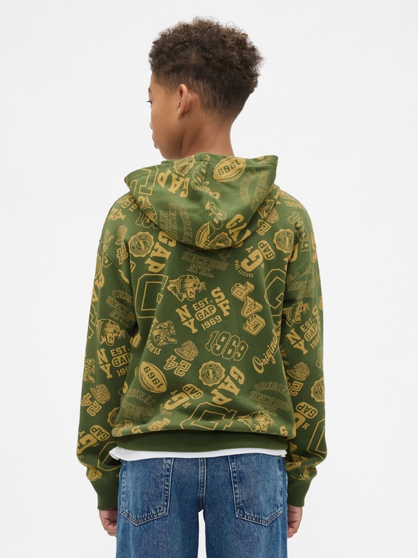 GAP Jungen-Sweatshirt mit Logo und Fleece GAP