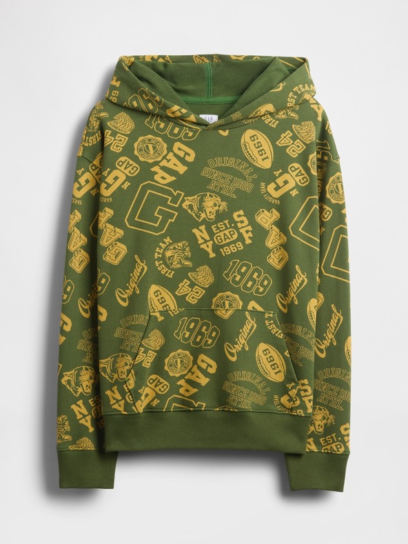 GAP Jungen-Sweatshirt mit Logo und Fleece GAP