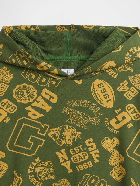 GAP Jungen-Sweatshirt mit Logo und Fleece GAP