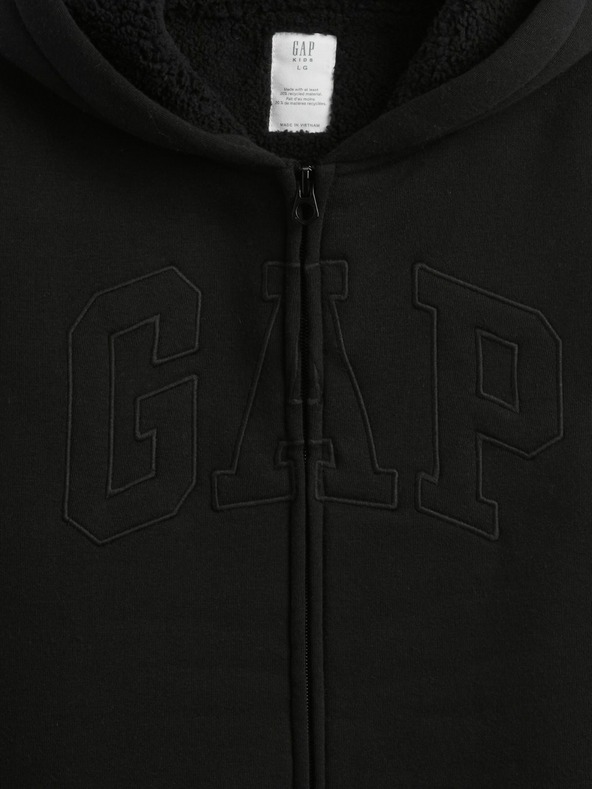 GAP Jungen-Sweatshirt Sherpa gefüttert GAP