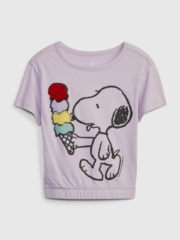 GAP Baby T-Shirt Gap & Peanuts Snoopy GAP