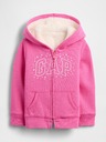 GAP Baby Sherpa-Sweatshirt Logo gefüttert GAP