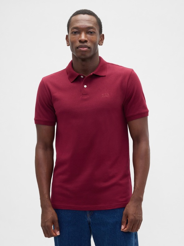 GAP Gemustertes Piqué Poloshirt GAP