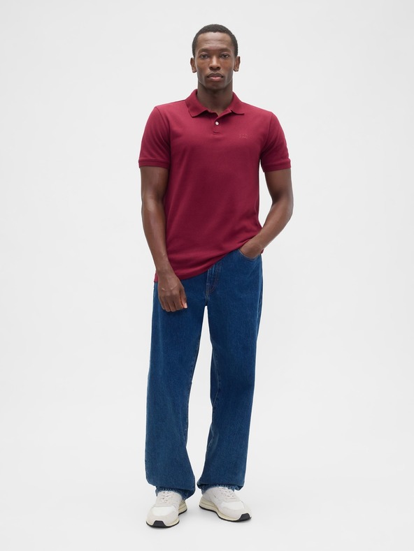 GAP Gemustertes Piqué Poloshirt GAP