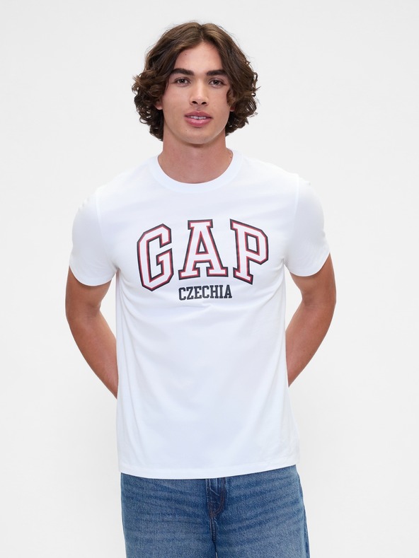 GAP Herren-T-Shirt Everyday Soft Czechia GAP