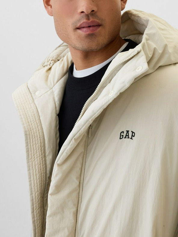 GAP Wasserdichte Winterjacke mit Kapuze GAP