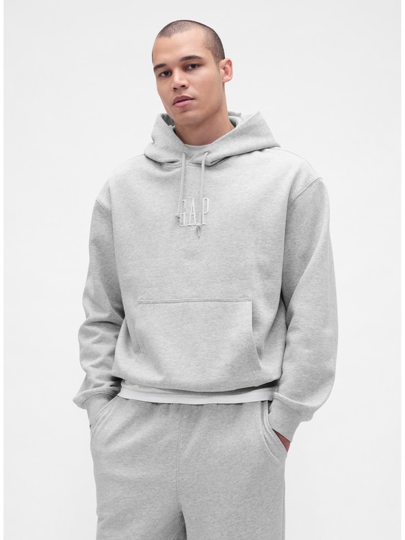 GAP Herren-Oversize-Sweatshirt mit Logo Heavyweight GAP