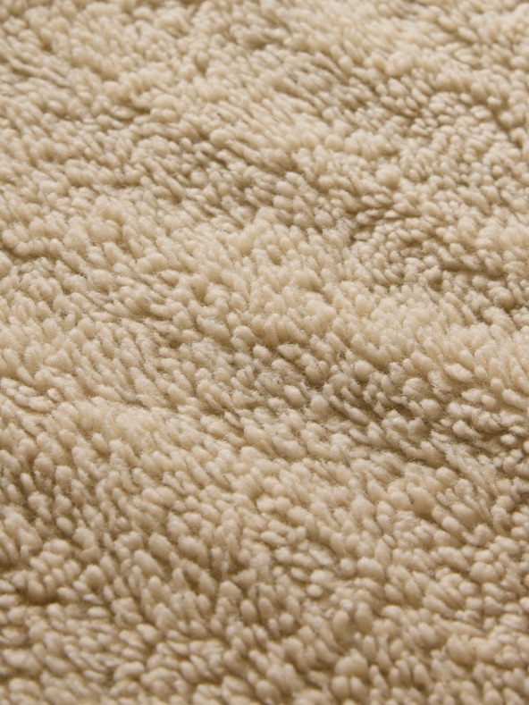 GAP Denim Oversize Sherpa Sweatshirt GAP