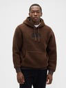 GAP Sherpa-Sweatshirt mit Logo GAP