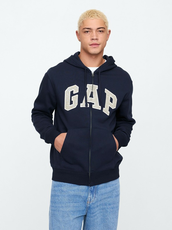 GAP Fleece-Sweatshirt mit Logo GAP