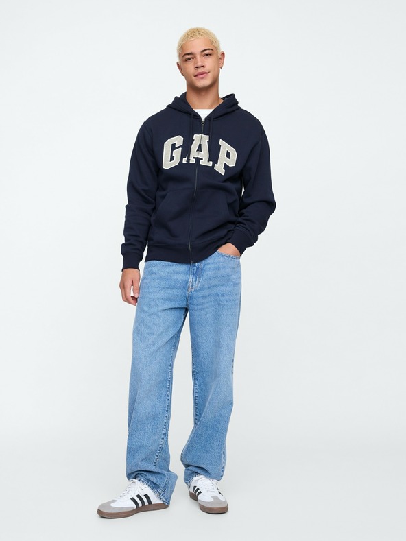 GAP Fleece-Sweatshirt mit Logo GAP