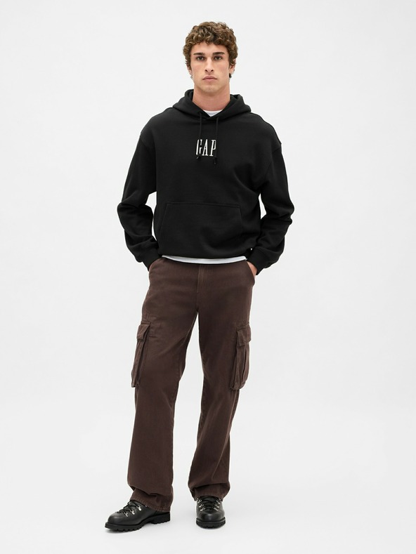 GAP Herren-Oversize-Sweatshirt mit Logo Heavyweight GAP