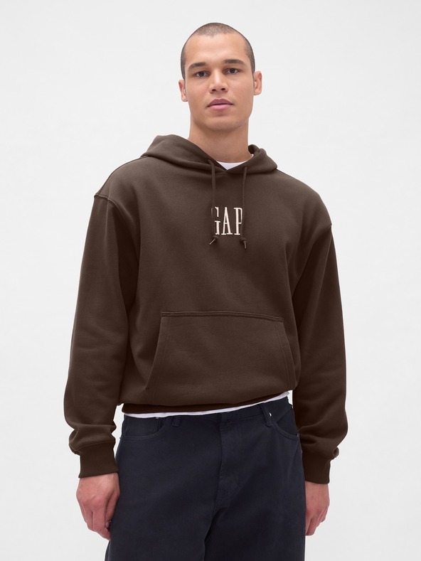 GAP Herren-Oversize-Sweatshirt mit Logo Heavyweight GAP