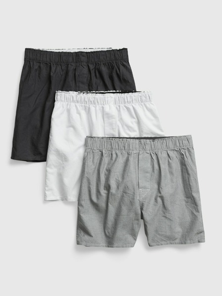GAP 3er-Pack Boxershorts aus Baumwolle GAP