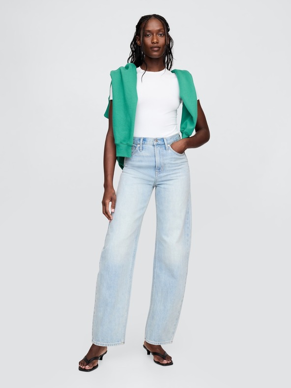 GAP Damen-Body mit kurzen Ärmeln GAP