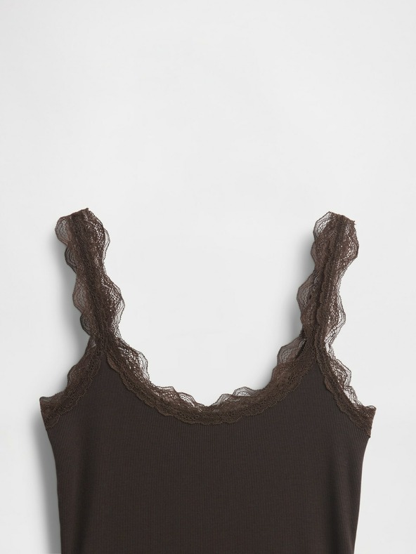 GAP Damen-Pyjama-Top mit Spitze GAP