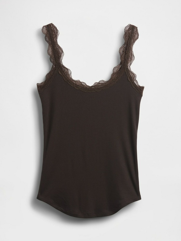 GAP Damen-Pyjama-Top mit Spitze GAP