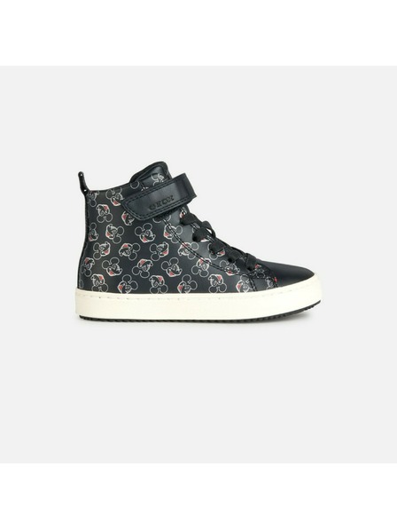 Geox Schwarze Mädchen-Sneaker Geox Kalispera