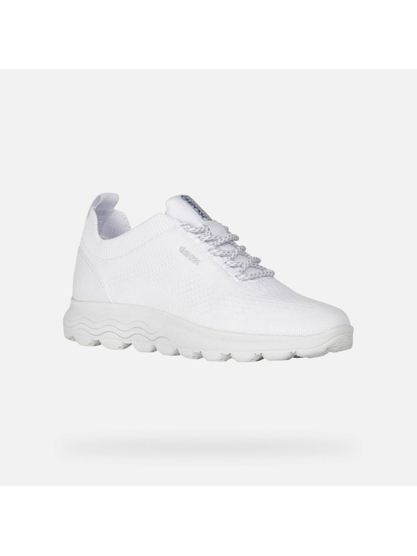 Geox Weiße Damen-Turnschuhe Geox Spherica