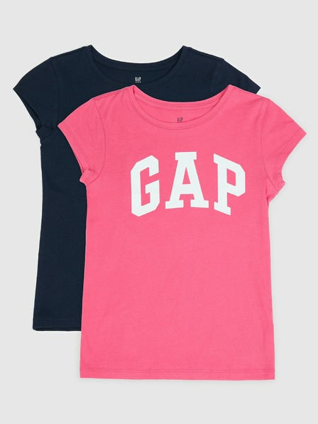 GAP Kinder T-Shirt mit Logo, 2er-Pack GAP