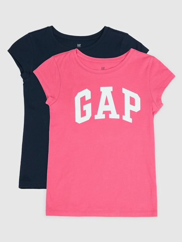 GAP Kinder T-Shirt mit Logo, 2er-Pack GAP