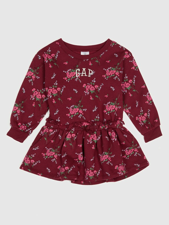GAP Baby Sweatshirt-Kleid mit Logo GAP