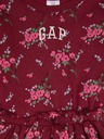 GAP Baby Sweatshirt-Kleid mit Logo GAP