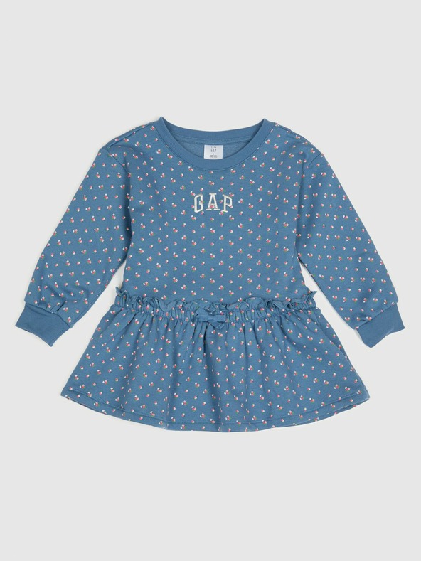 GAP Baby Sweatshirt-Kleid mit Logo GAP