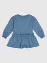 GAP Baby Sweatshirt-Kleid mit Logo GAP