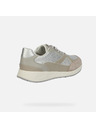 Geox Silberne Damen-Sneaker Geox Bulmya