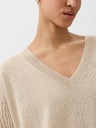 GAP Leinenpullover mit Schlitzen GAP