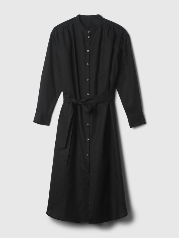 GAP Midikleid aus Leinen Oversize GAP