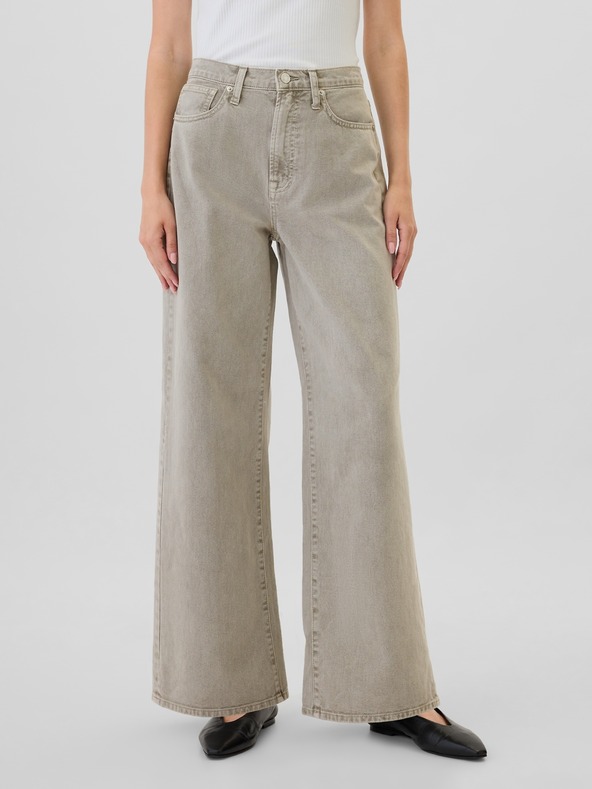 GAP Damen High Rise Wide Jeans GAP