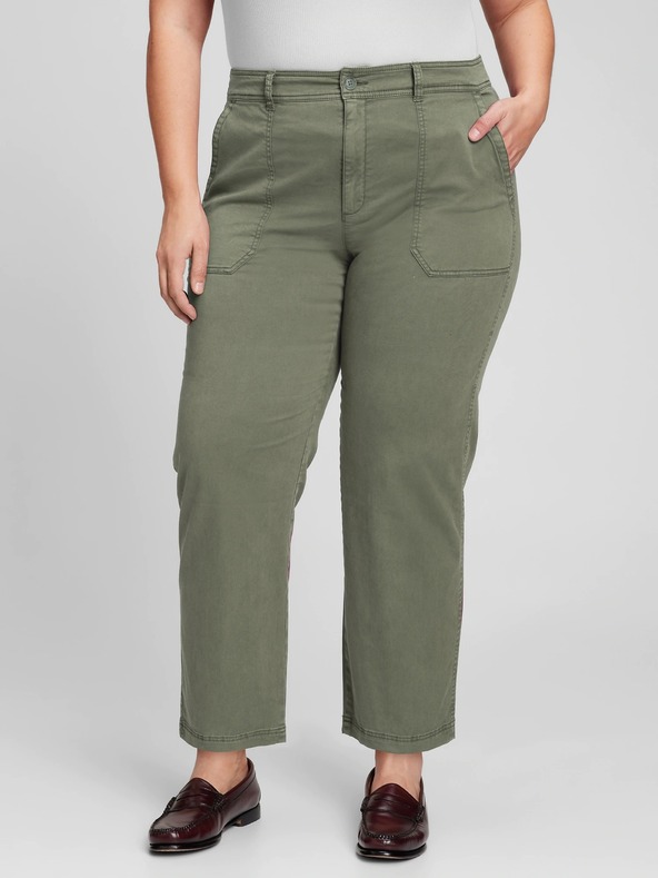 GAP Girlfriend Hose khaki High Rise Utility von GAP