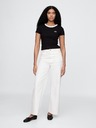 GAP Damen Ripp-Crop T-Shirt GAP