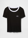 GAP Damen Ripp-Crop T-Shirt GAP