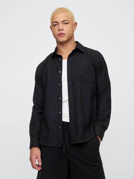 GAP Herren Leinenhemd Standard Fit GAP