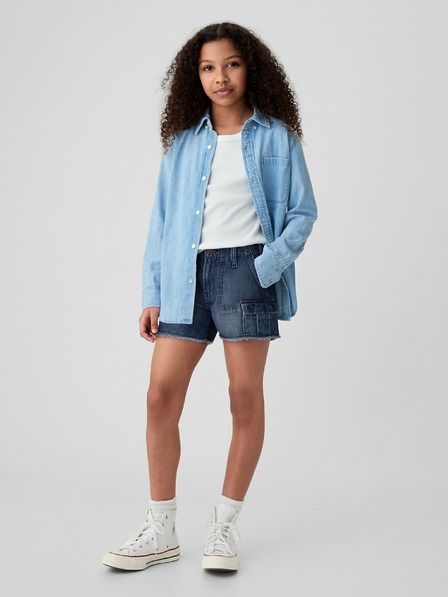 GAP Kinder-Cargo-Shorts aus Denim stride GAP