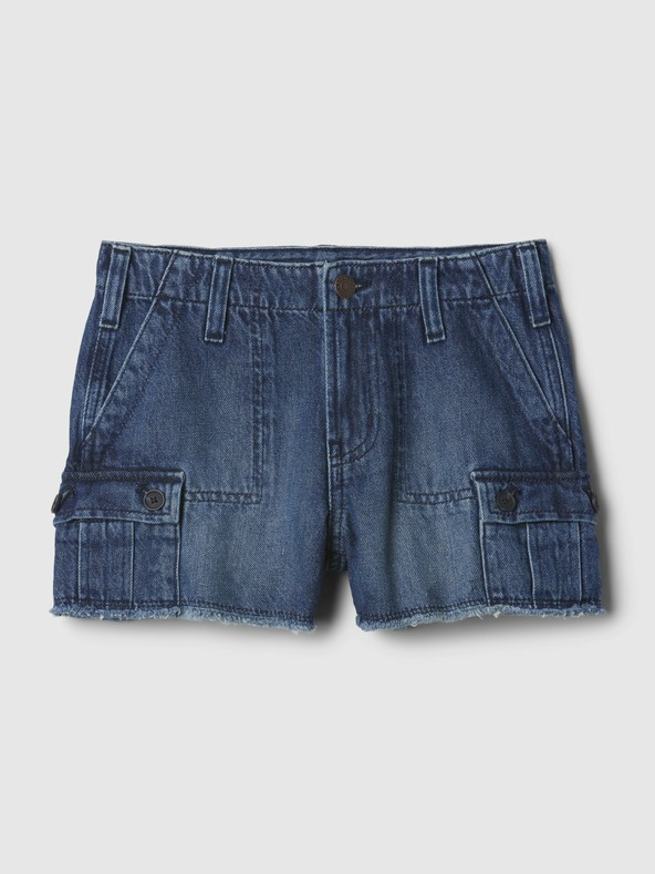 GAP Kinder-Cargo-Shorts aus Denim stride GAP