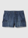 GAP Kinder-Cargo-Shorts aus Denim stride GAP