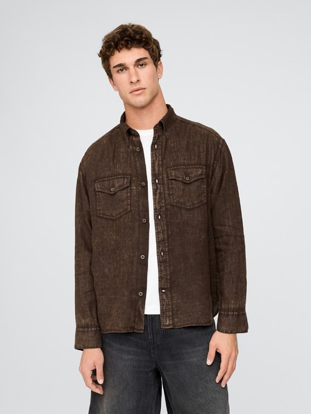 GAP Herren Leinenhemd Classic Shirt GAP