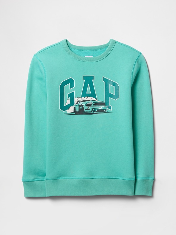 GAP Jungen-Sweatshirt mit Logo und Fleece GAP