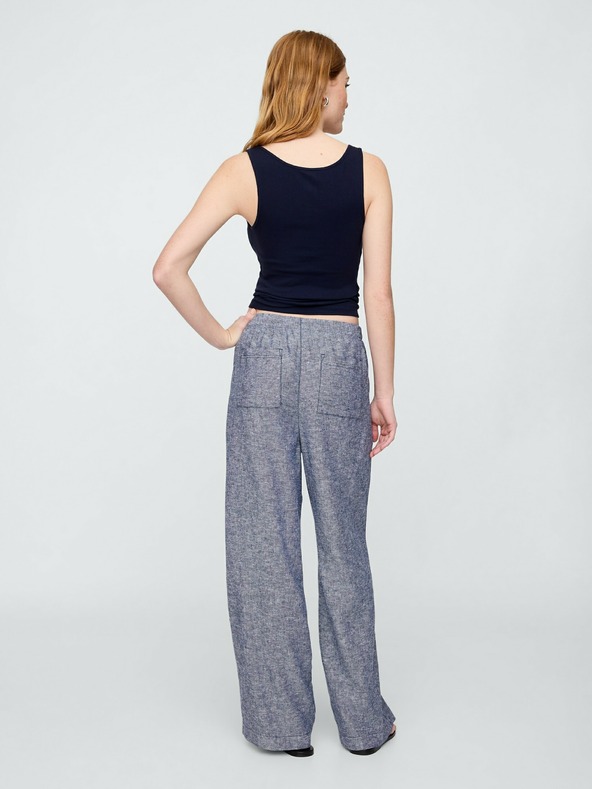 GAP Leinenhose Wide-Leg GAP