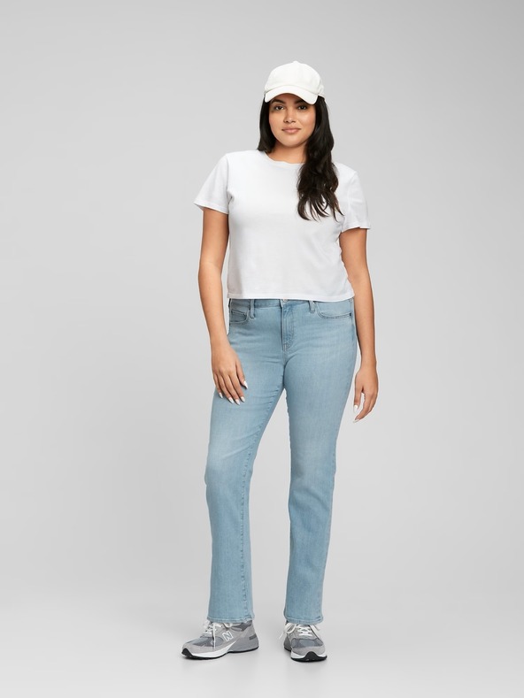 GAP Damen Straight Mid Rise Classic Jeans GAP