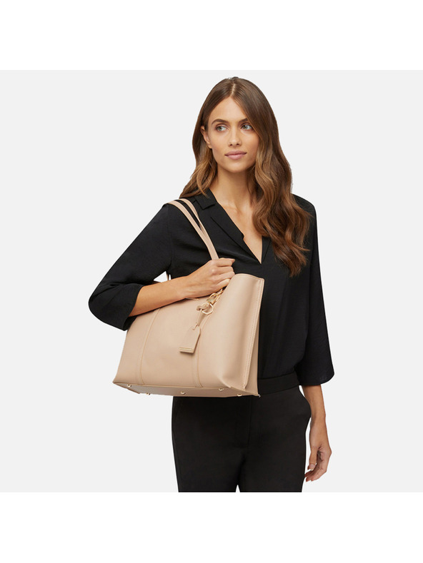 Geox Hellrosa Damen Geox Nabona Handtasche