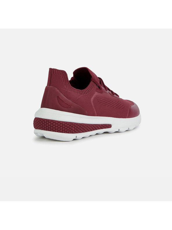 Geox Dunkelrosa Damen-Sneaker Geox Spherica Actif