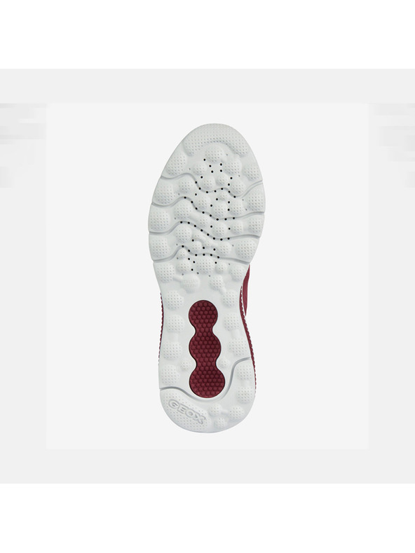 Geox Dunkelrosa Damen-Sneaker Geox Spherica Actif