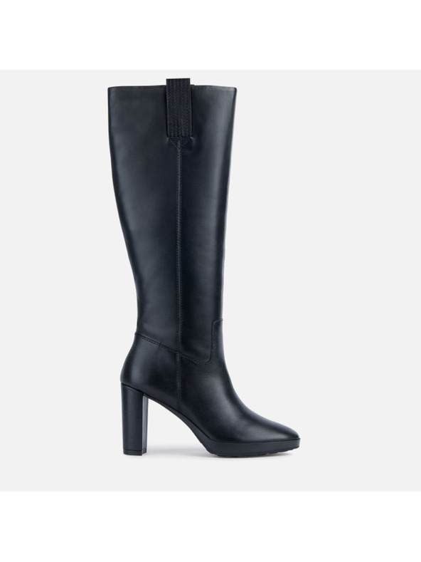 Geox Schwarze Damen Geox Walk Pleasure 85 Stiefel