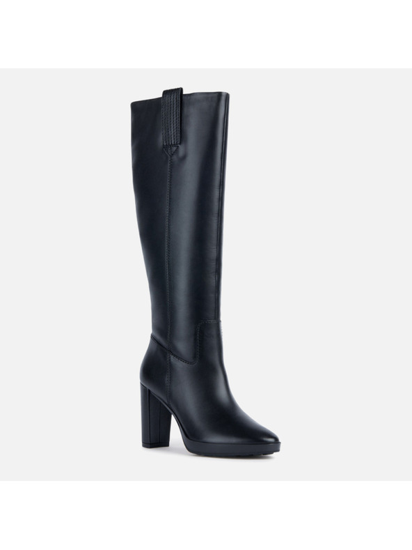 Geox Schwarze Damen Geox Walk Pleasure 85 Stiefel