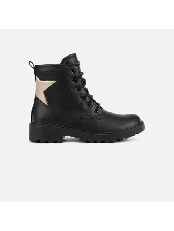 Geox Schwarze Mädchen Geox Casey Stiefelette
